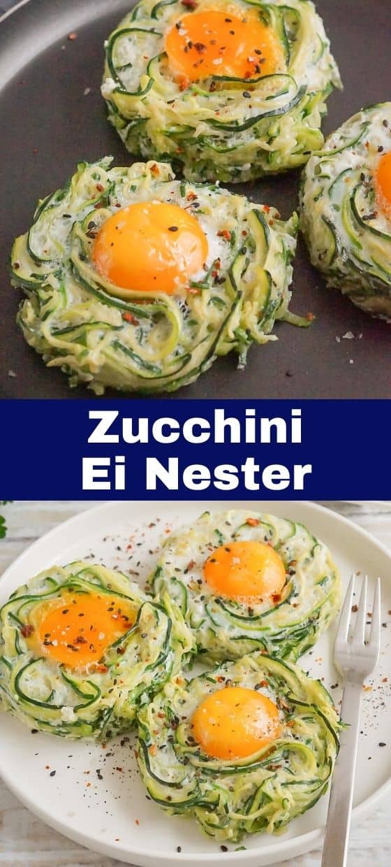 Zucchini-Ei-Nester