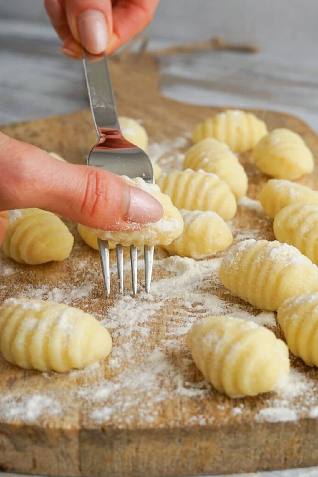 Selbstgemachte italienische Gnocchi - Schnelles Abendessen
