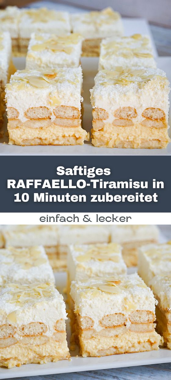 Raffaello-Tiramisu Rezept