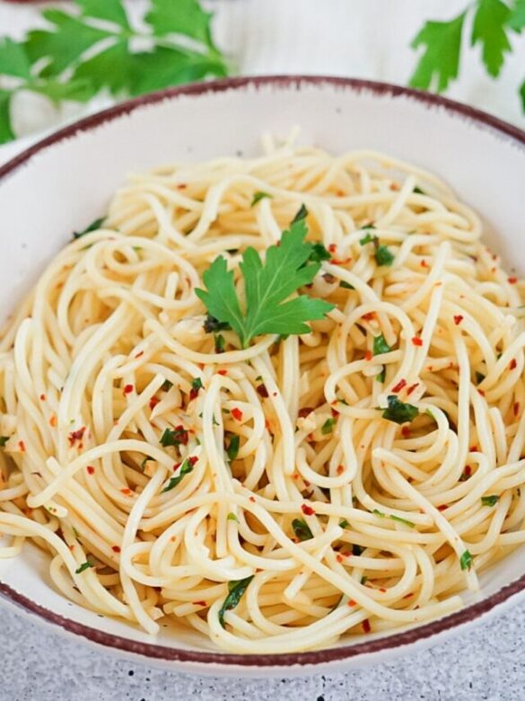 Spaghetti aglio e olio