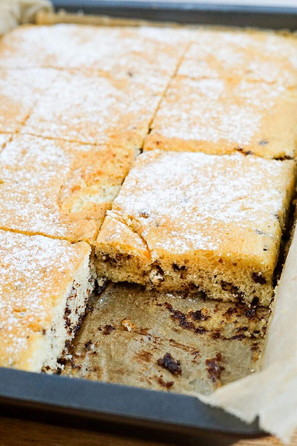 Wunderbar Saftiger Rhrteig Fr Blechkuchen Bild