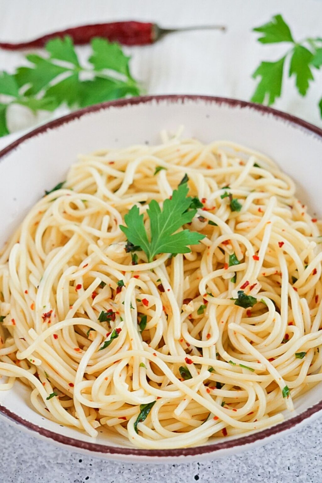 Spaghetti aglio e olio Originalrezept schnell und lecker