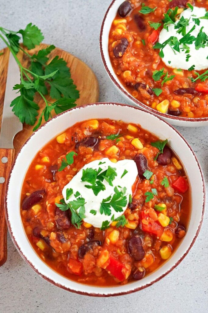 Chili Sin Carne Das Leckere Mexikanische Original